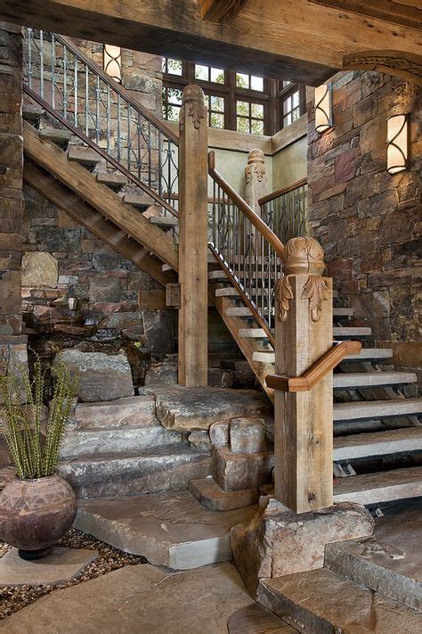 7 Rustic Stairs Ideas Rustic Stairs Stairs Rustic House