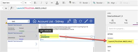 Solved Hyperlinks In Powerapps Page 3 Power Platform Community