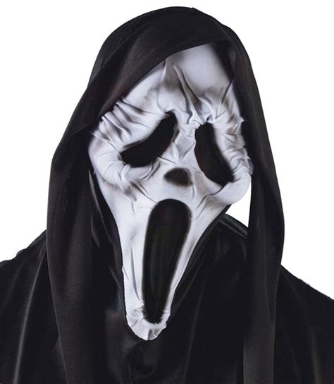 Ghost Face Wrinkled Mask Mummy Mask By Fun World 93226 Karnival