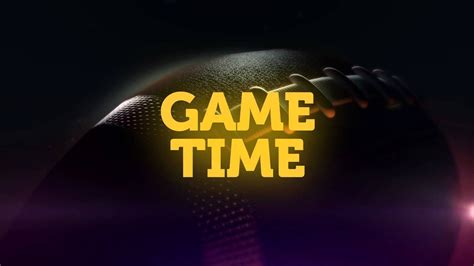 Game Time Football Stock Video Sample Youtube