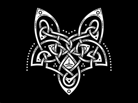 Celtic Fox By Sergey Arzamastsev Tiger Tattoo Wolf Tattoo Fox Tattoos