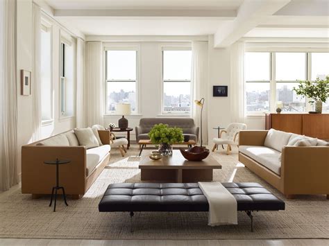 This Serene Manhattan Loft Has Unreal City Views Elle Decor Living