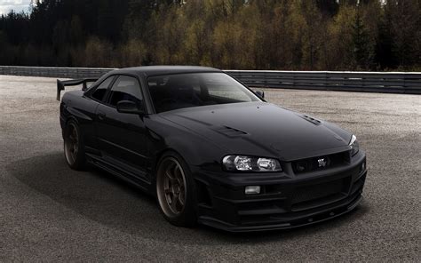We present you our collection of desktop wallpaper theme: Free download Nissan Skyline R34 GT R wallpaper 1034049 ...