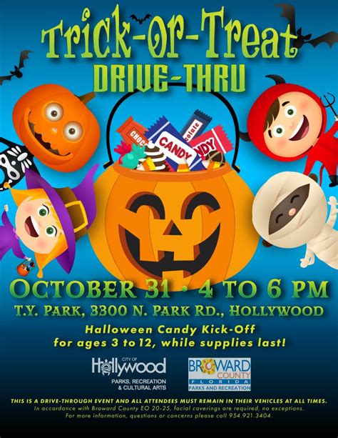 Trick Or Treat Drive Thru Hollywood Fl Official Website