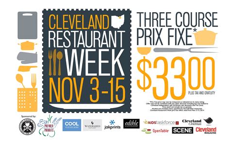 Cleveland Restaurant Week Landmark Life Cleveland