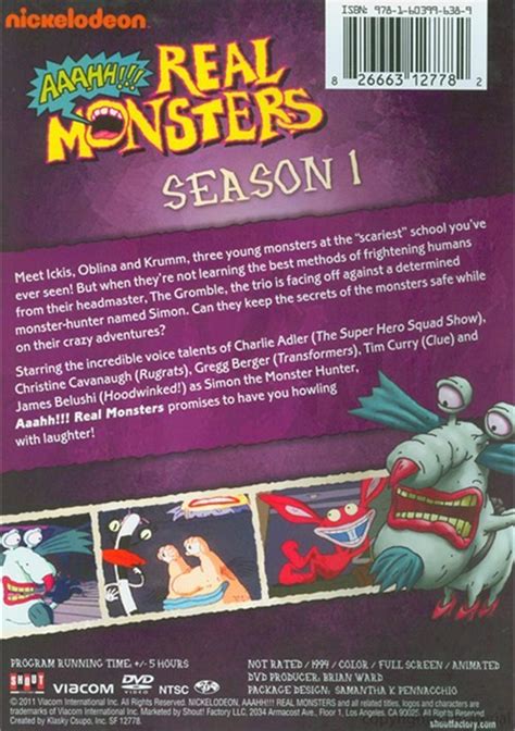 The korean army plans to select excellent soldiers from different units for 300 warriors to celebrate the new celebrity members go through the same evaluation process as the real challengers representing their units. Aaahh!!! Real Monsters: Season One (DVD 1994) | DVD Empire