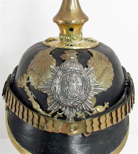 Rare Ww1 Imperial German Prussian Officers Spike Helmet