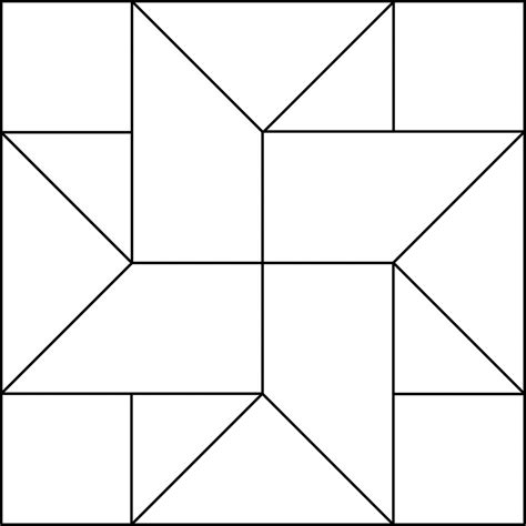 Geometric Block Pattern 44 Clipart Etc