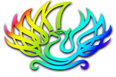 Rainbow Phoenix Logo Logodix