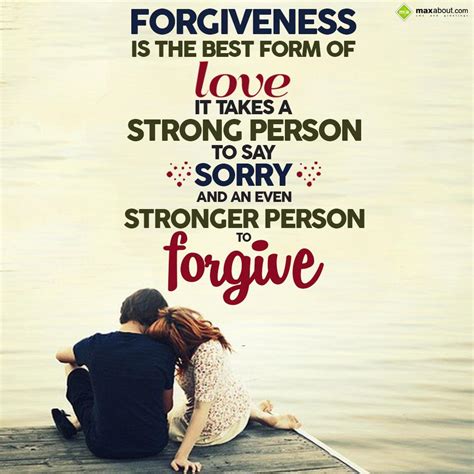 Forgiveness Love Quotes