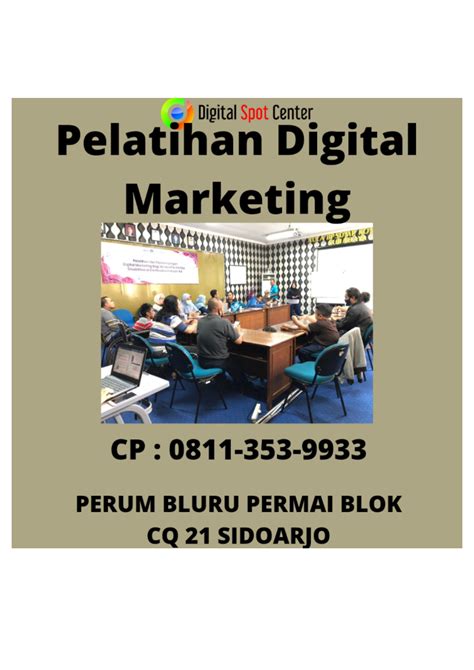 Terpercaya 08113539933 Pelatihan Digital Marketing Di Belitung By