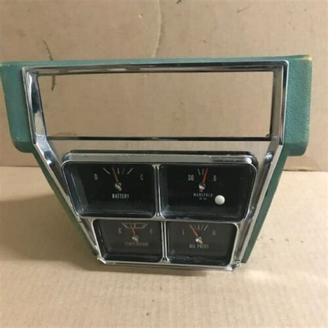 1966 Impala Caprice Console Gauge Package Supersport 396 427 4 Speed