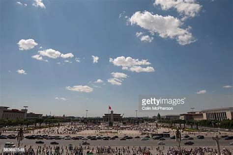 Mao Zedong On Tiananmen Rostrum Photos And Premium High Res Pictures