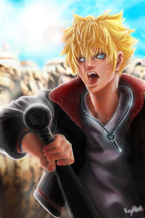 Naruto - Bolt Uzumaki by Keyhlan on DeviantArt