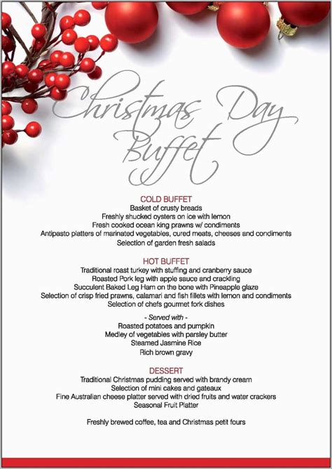 56 Best Of Christmas Day Lunch Menu Near Me Insectpedia
