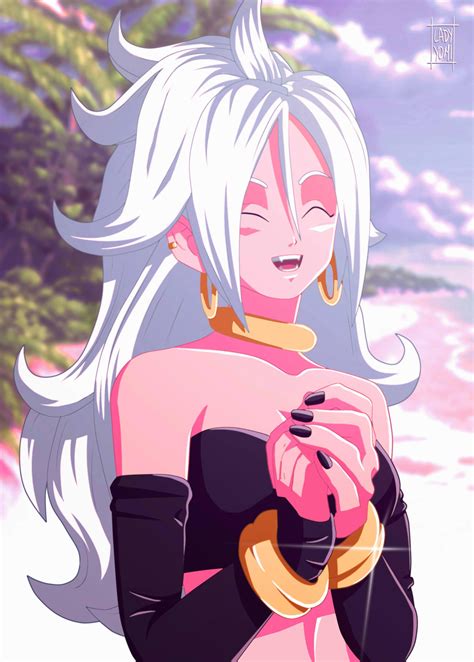 Dbz Happy Android 21 By Ladyyomi On Deviantart