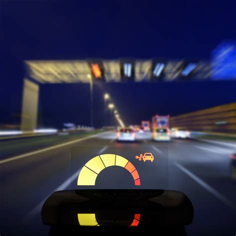 Revolutionary In Car Hud Shows Power Of Flexible Transparent Oled