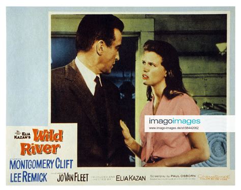 Wild River From Left Montgomery Clift Lee Remick 1960 Lobbycard Tm