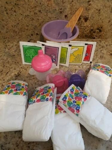 Baby Alive Refill Pack Diapers Food 2