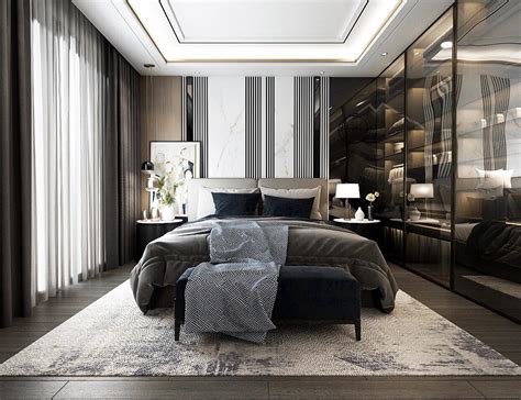 Modern Bedroom Interior Design Trials On Behance