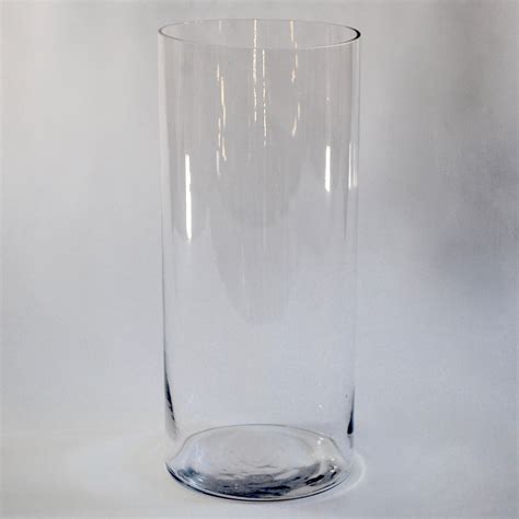 Clear Glass Cylinder Vase Cm Best Events Dine D Cor And Tent