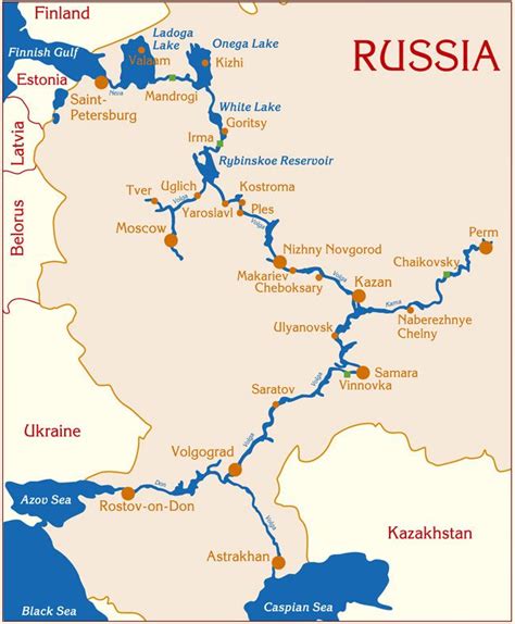 River Cruises In Russia Moscow St Petersburg Volga Don Lake Ladoga