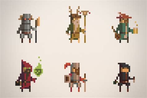 269 Best Images About Pixel Art And Small Characters On Pinterest 2d
