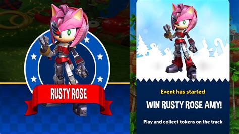 Sonic Dash Rusty Rose Amy Unlocked And Fully Upgraded Sonic Prime