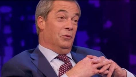 Nigel Farage Shocks Viewers As He Opens Up About Ice Cube Sex Scandal Tv And Radio Showbiz
