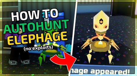 How To Autohunt For Alpha Elephage Loomian Legacy Youtube