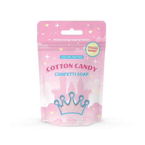 Cotton Candy Crown Shaped Bath Confetti