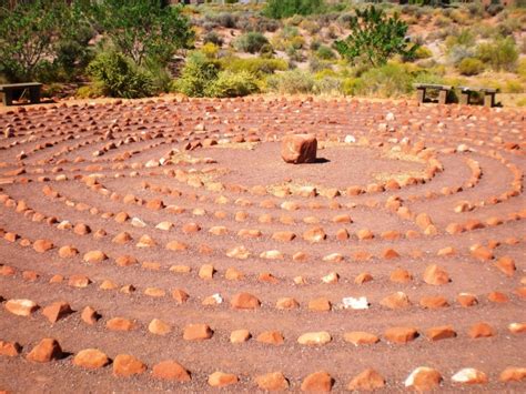 Creativity And Inspiration From The Desert Rose Labyrinth In Kayenta