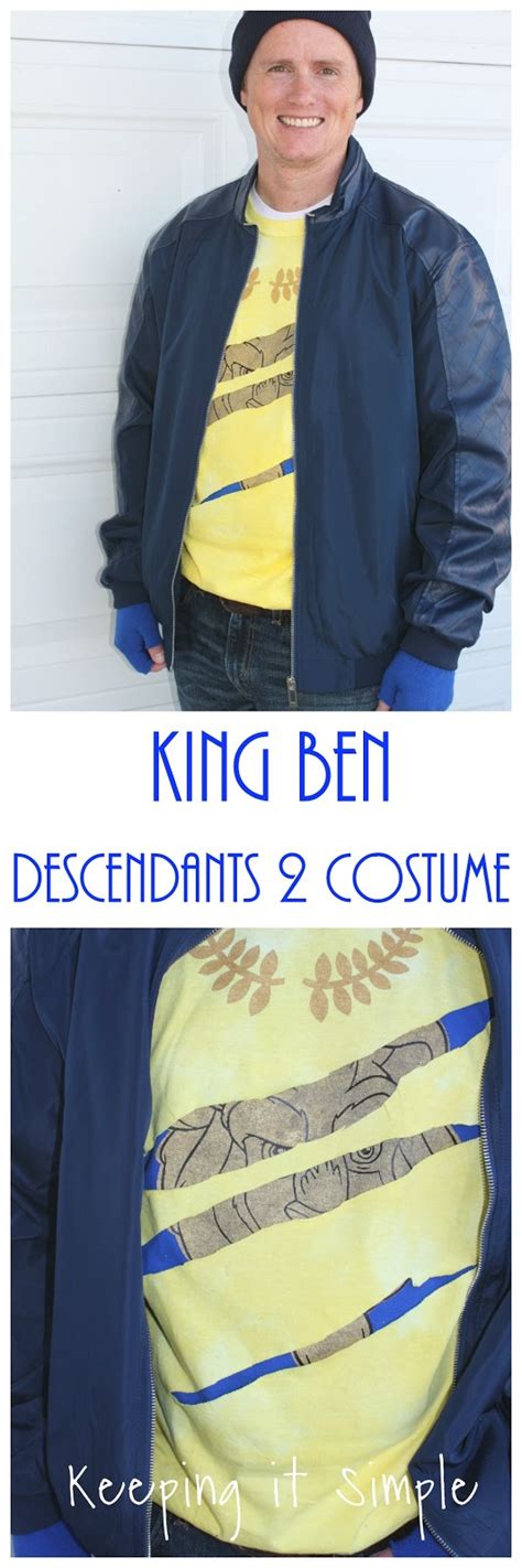 Diy King Ben From Descendants 2 Costume Keeping It Simple