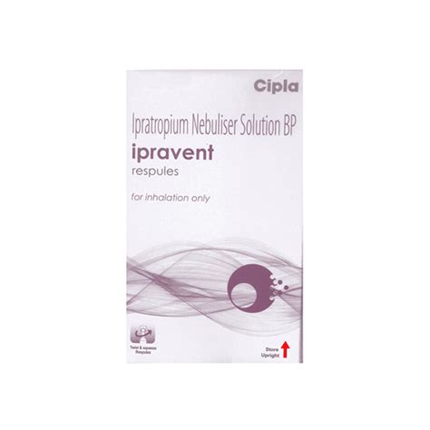 Ipravent Nebuliser Respules Ipratropium Nebulizer Solution