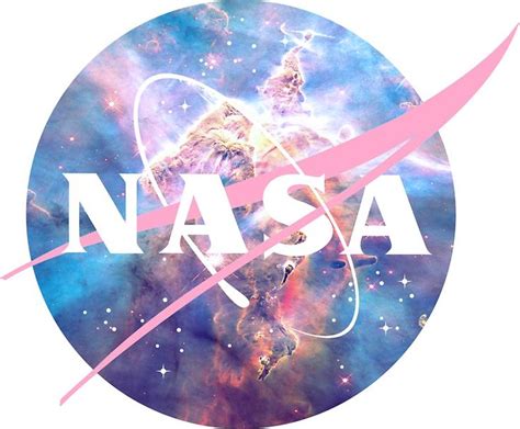 Geometric coloring pages for adults. Pastel Nebula Nasa Logo Sticker in 2019 | Nasa, Logo ...