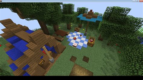 Camp Build Minecraft Map