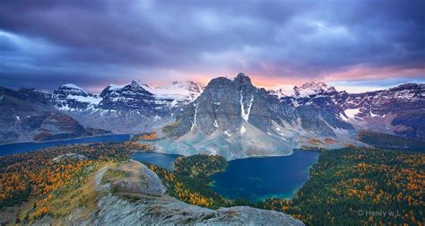 Mount Assiniboine Also Known As Assiniboine Mountain Is Located On