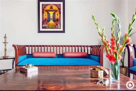 Indian Home Decor Traditional 3bhk With Pops Of Colour In Noida Big