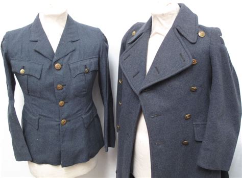 Ww2 British Wraf Uniform Group Consisting Of Four Pocket Service Dress