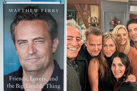 matthew perry looks healthy on the cover of his tell all memoir after he feared fans would