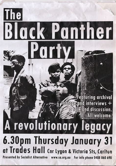 The Black Panther Party Black History Facts Black Panther Party