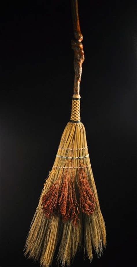 Appalachian Style Fancy Woven Sweeper Broomcorn Broom By Mark Hendry