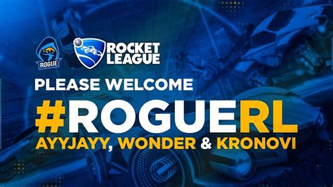 Rogue Rocket League 2019 Roster Announcement Youtube