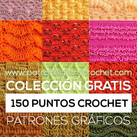 150 Patrones De Puntos Crochet Pdf Gratis