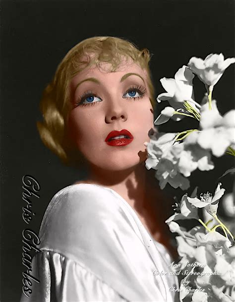 Ann Sothern Color Conversion In 32 Bit Stereographic By Chris Charles From B W Scan Old