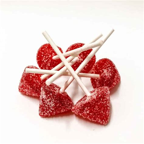 Small Heart Lollipop Walkers Candy Co
