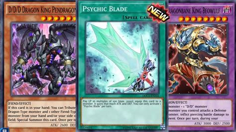Psychic Blade With Ddd Deck Yu Gi Oh Duel Links Youtube