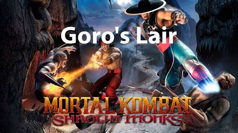 Playstation 2 Mortal Kombat Shaolin Monks Goros Lair Kung Lao