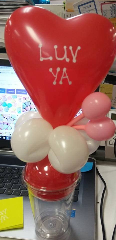Pin By Its Party Time On Balloon Candy Cups Balloons Valentine