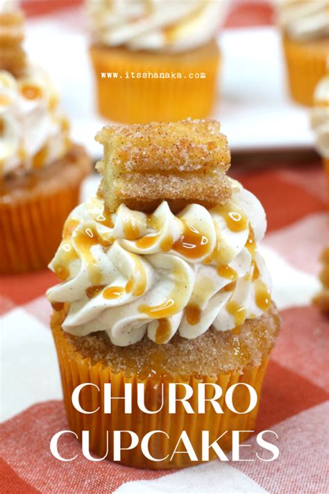 Churro Cupcakes Recipe Its Shanaka Recipes